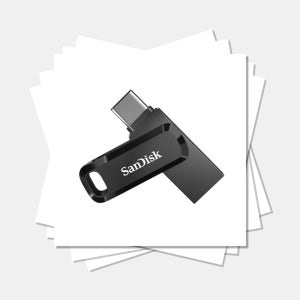 샌 울트라듀얼고 C타입 이동식 유에스비 외장 메모리 컴퓨터USB