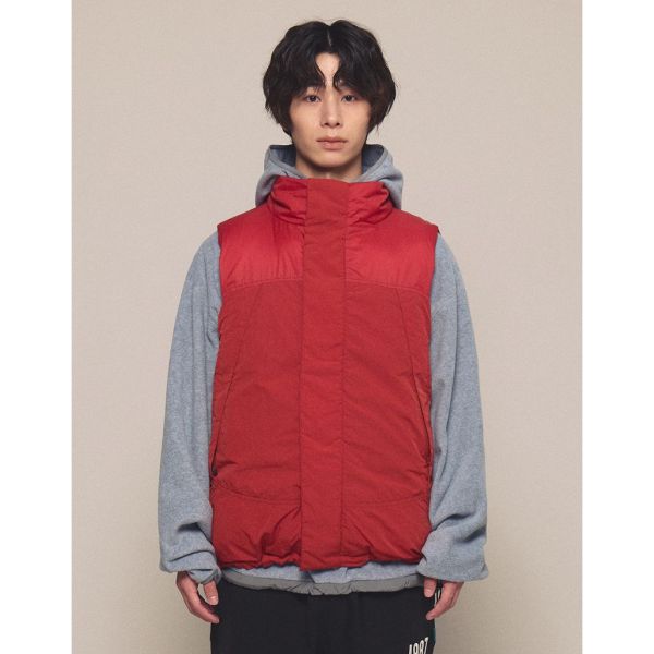 [엠엠엘지 Mmlg ] FISHTAIL UTILITY PADDED VEST (RED) 엠엠엘지 BE2OVS007M25RD 1175138