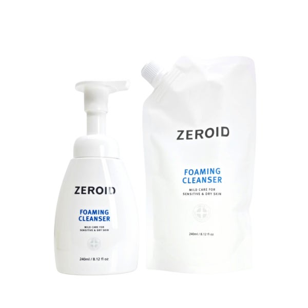 1+1제로이드 포밍 클렌저 240ml+리필240ml 피부장벽 보습