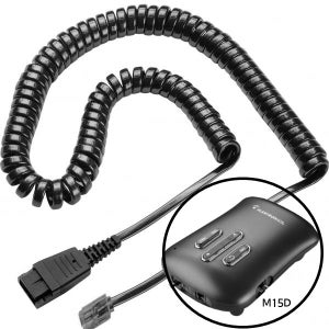Plantronics M15D 전용 헤드셋 케이블 콜센터