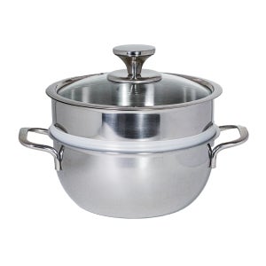 국산 퀸센스 HAUTE 오뜨 스텐 IH 찜기 찜냄비 세트 16/20/24cm