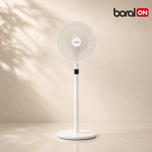 보랄 BLDC 스탠드 팬 서큘레이터 BR-MF500BLDC 리모컨 터치식 7엽날개 9단풍량