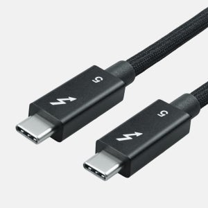 노트북도킹 디스플레이확장 케이블 썬더볼트5 C to C 80Gbps 240W 8K 2m 케이블