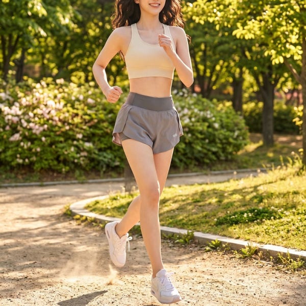 여성 러닝 쇼츠 투인원 운동 반바지 마라톤 숏팬츠 헬스 레깅스