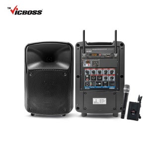 빅보스 GN-V621 30W 선거용앰프 선거스피커 충전식 이동식 휴대용 확성장치 무선마이크