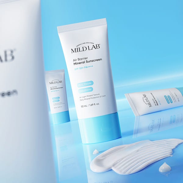 마일드랩 에어베리어 미네랄 무기자차 선크림 50ml
