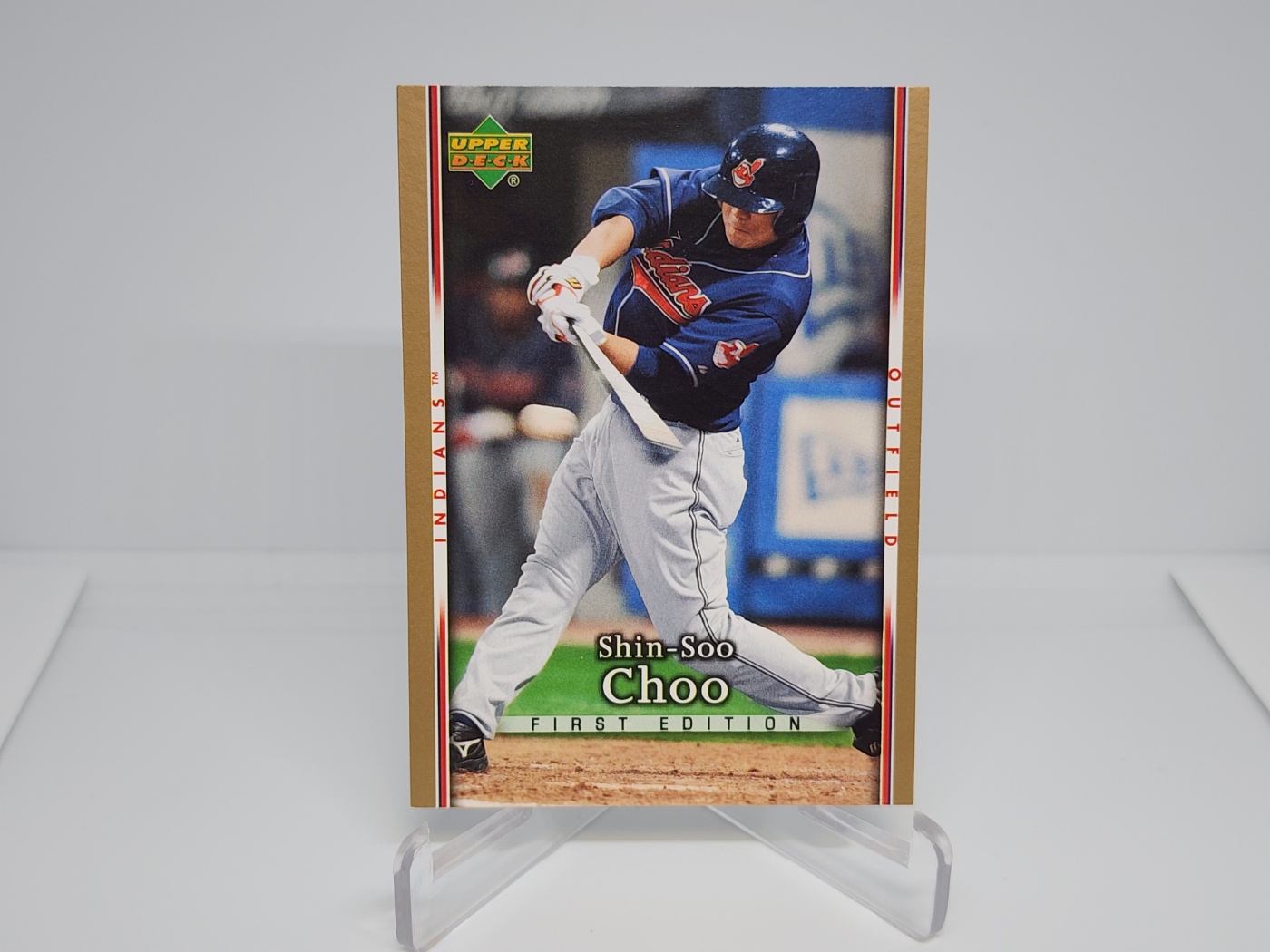 추신수 2007 Upper Deck first edition 클리블랜드 인디언스 MLB 야구카드