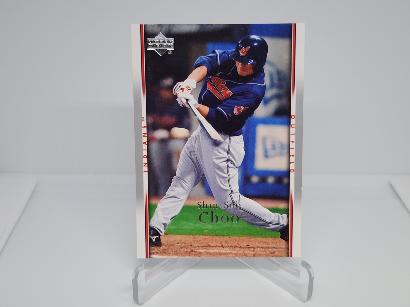 추신수 2007 Upper Deck 클리블랜드 인디언스 MLB 야구카드