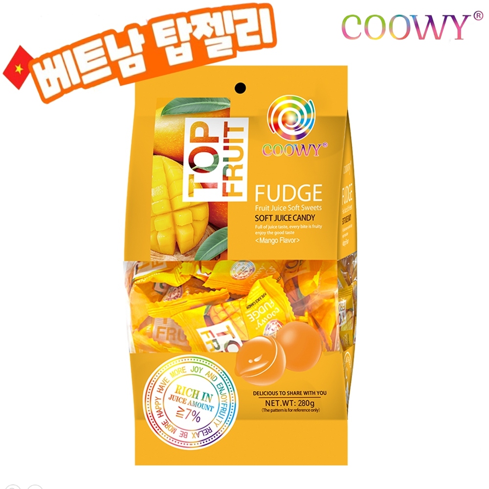 coowy 쿠위 탑젤리 탑후르츠 망고맛 1000g (10,390원) (무료)