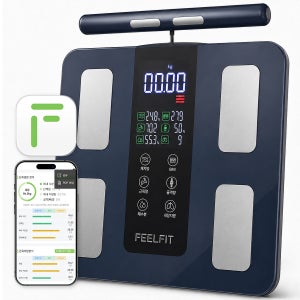 [필핏공식/앱연동] 필핏feelfit(한국브랜드) 핸드바 8전극 체성분 인바디 스마트 체중계