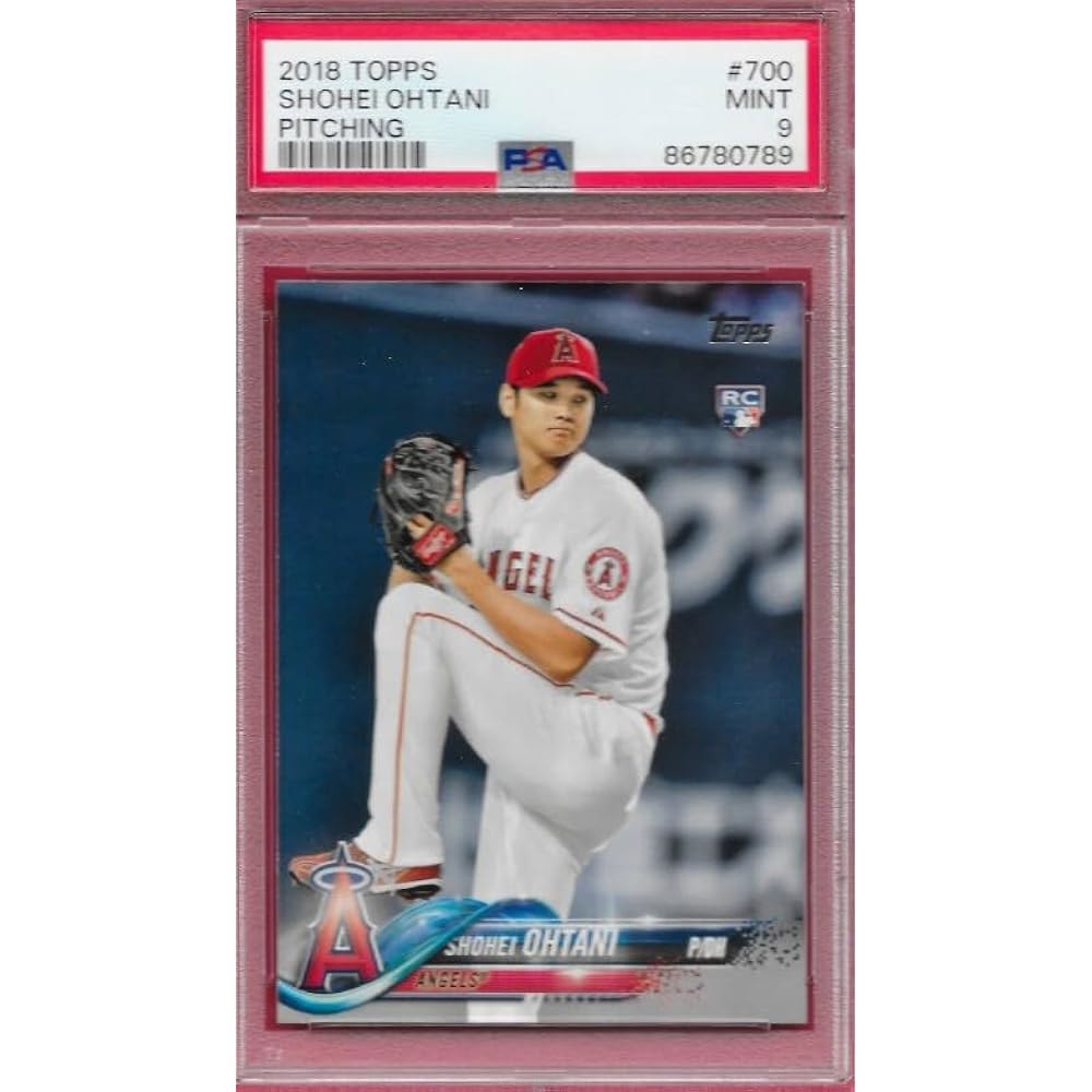 2018 탑스 쇼헤이 오타니 700 PSA 9 민트 루키 카드 RC LA 엔젤스