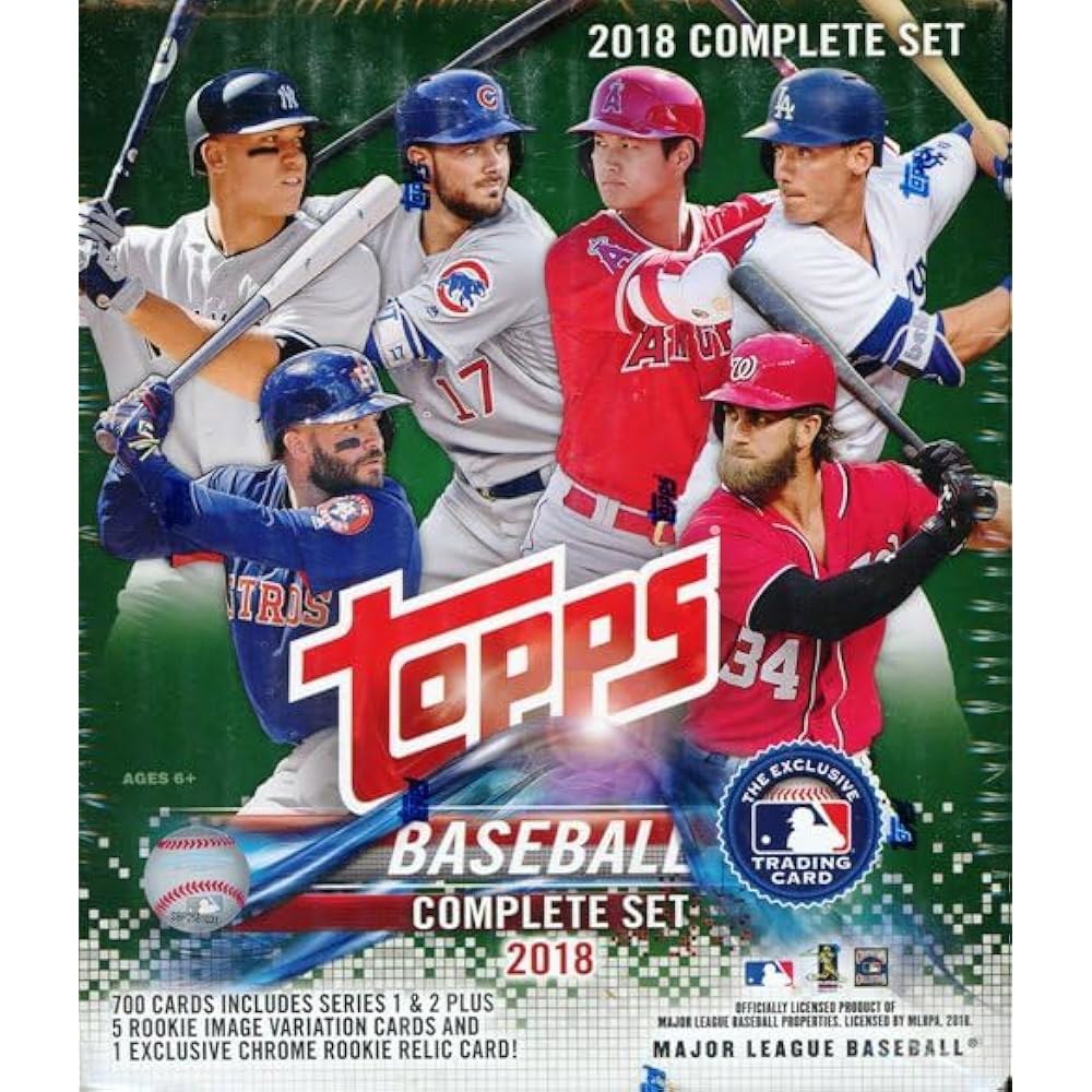 2018 탑스 베이스볼 708 카드 독점 크롬 루키 릴릭 포함 로널드 아쿠나 주니어 글레