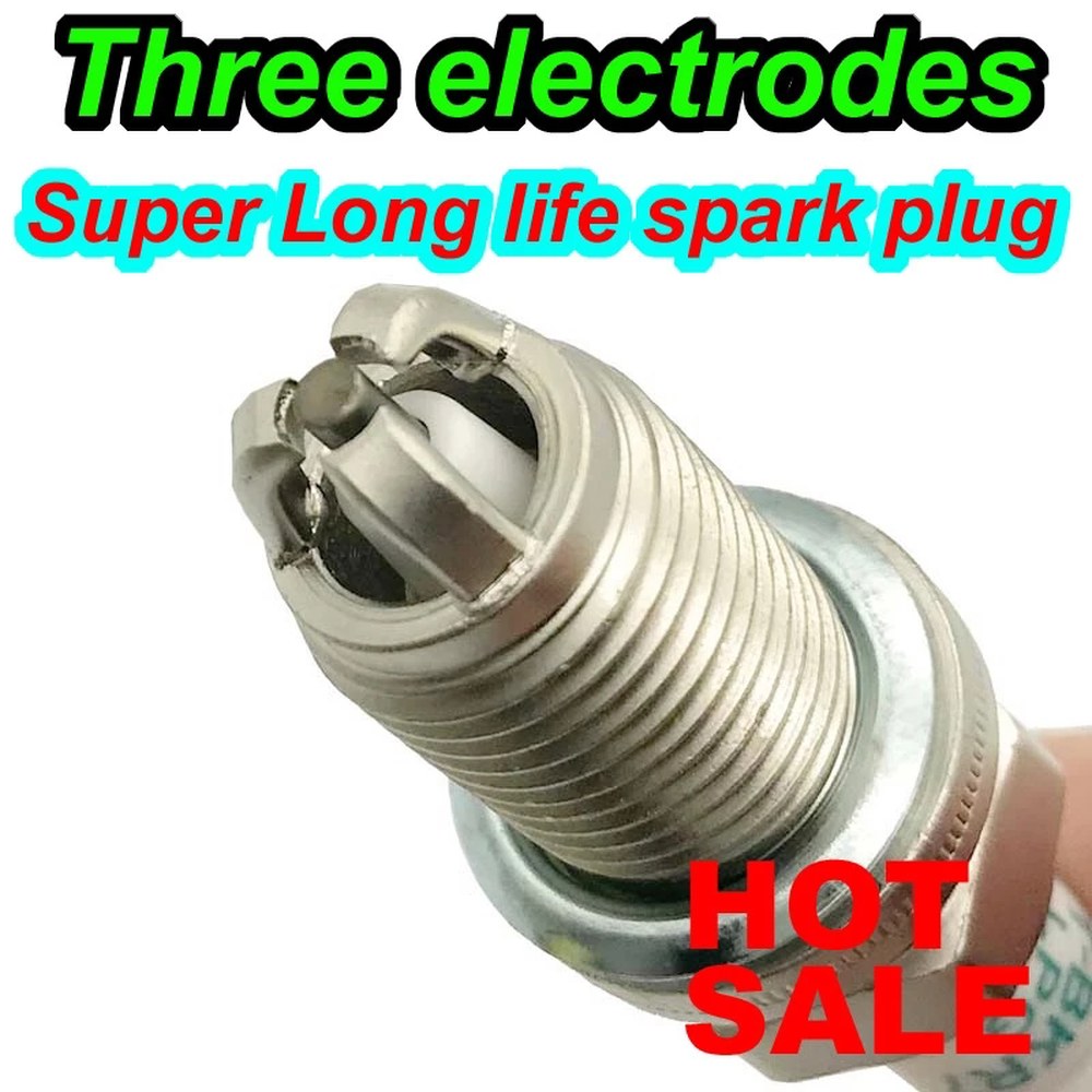 4PCS LPG CNG LNG 점화 플러그 ETA BKR7 0TT BK ONE ELECTRODE 2