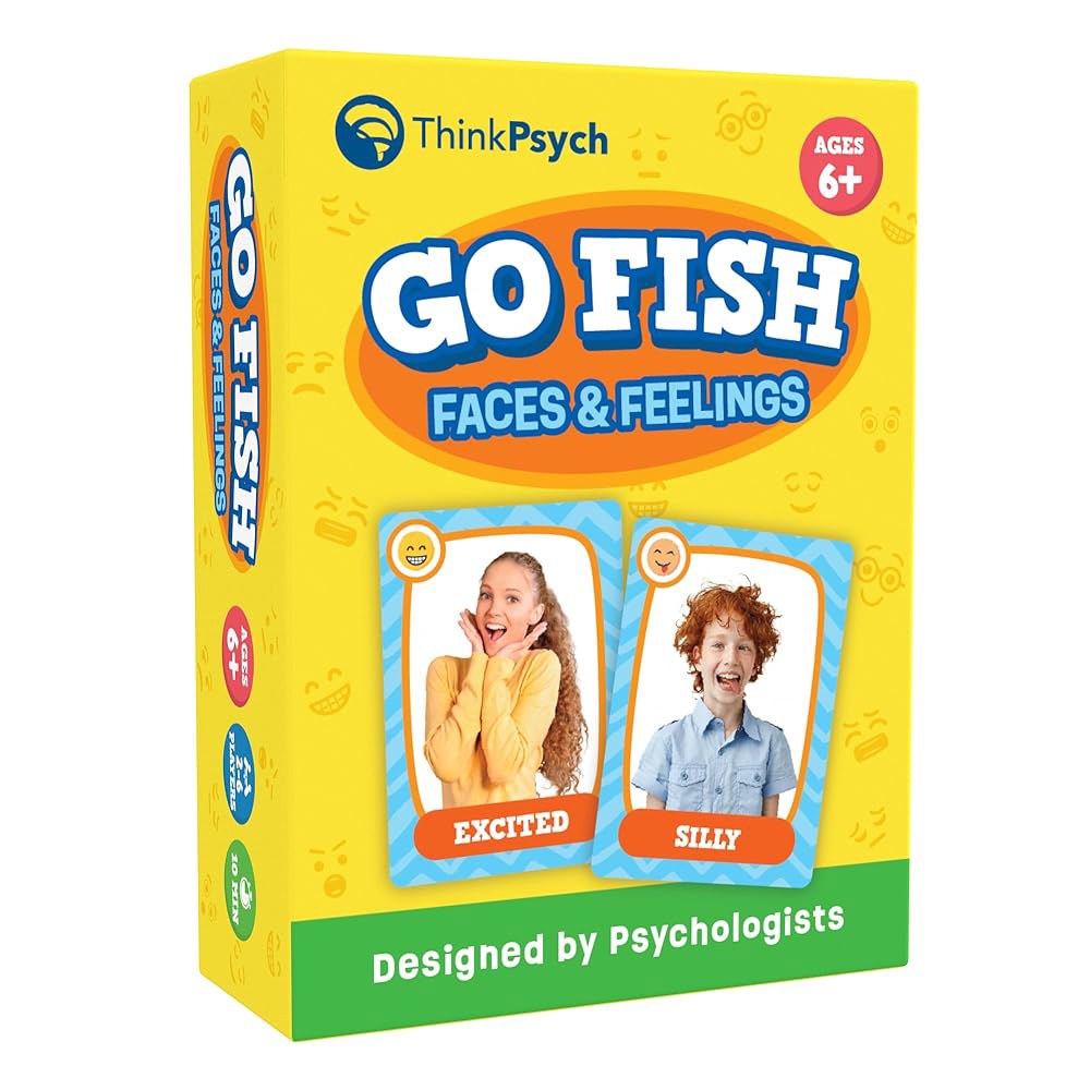 Go Fish u2013 얼굴과 감정 카드 게임 이상 어린이를 위한 소셜 감성 학습 플레