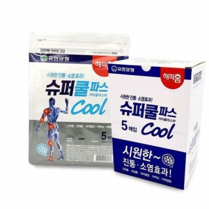 해피홈 슈퍼쿨파스 5매입