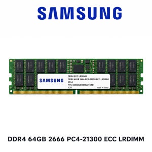 삼성전자 서버용 메모리 DDR4 64GB 2666 PC4 21300 ECC LRDIMM