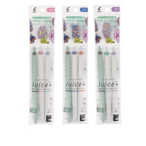 파이롯트 쥬스플러스 0.4mm 3색세트 젤잉크 볼펜 깔끔한 필기 노트필기