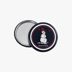 디어틴트산타 Snowman Mirror Button