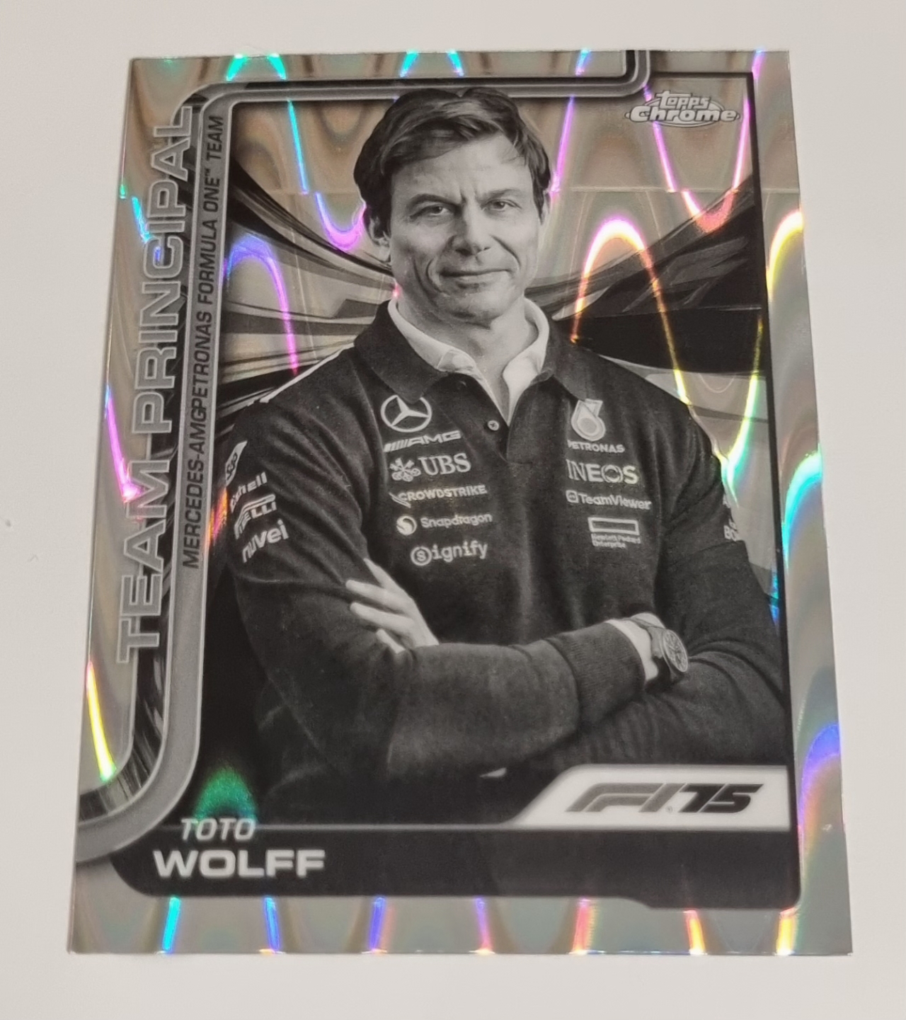 2025 F1 토토 울프 레이웨이브 카드 TOPPS CHROME 카드 탑스 크롬