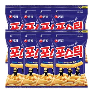 채움하우스 포스틱지퍼 대 280g8입박스 - 902238 꿀꽈배기(지퍼 대) 300g8입(박스)