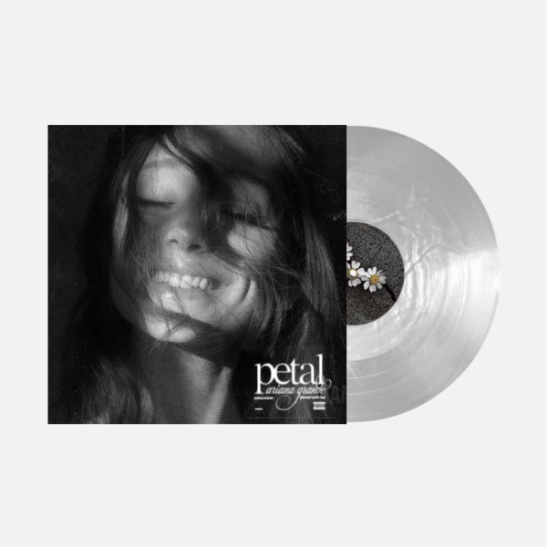 [국내배송] 아리아나그란데 LP 정규8집 petal (투명펄화이트컬러반)
