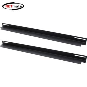 넷메이트 강원전자 NM-SBA01 서버랙 가이드 앵글 블랙 좌 우 한세트 Black 소모품 자재 부품