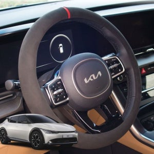 EV6GT 스웨이드 핸들커버 핸들카바