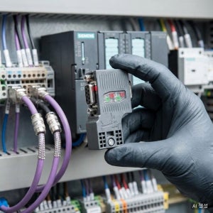 Siemens PROFIBUS 연결 플러그 6ES7972-0BB52-0 90°