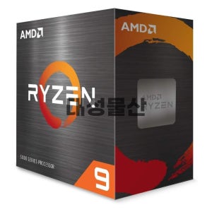 AMD Ryzen 9 5900X CPU 12코어 24스레드 3.7GHz 부스트 4.8GHz