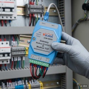 Volison ADM-5850G 산업용 Modbus 게이트웨이 RTU TCP 변환기