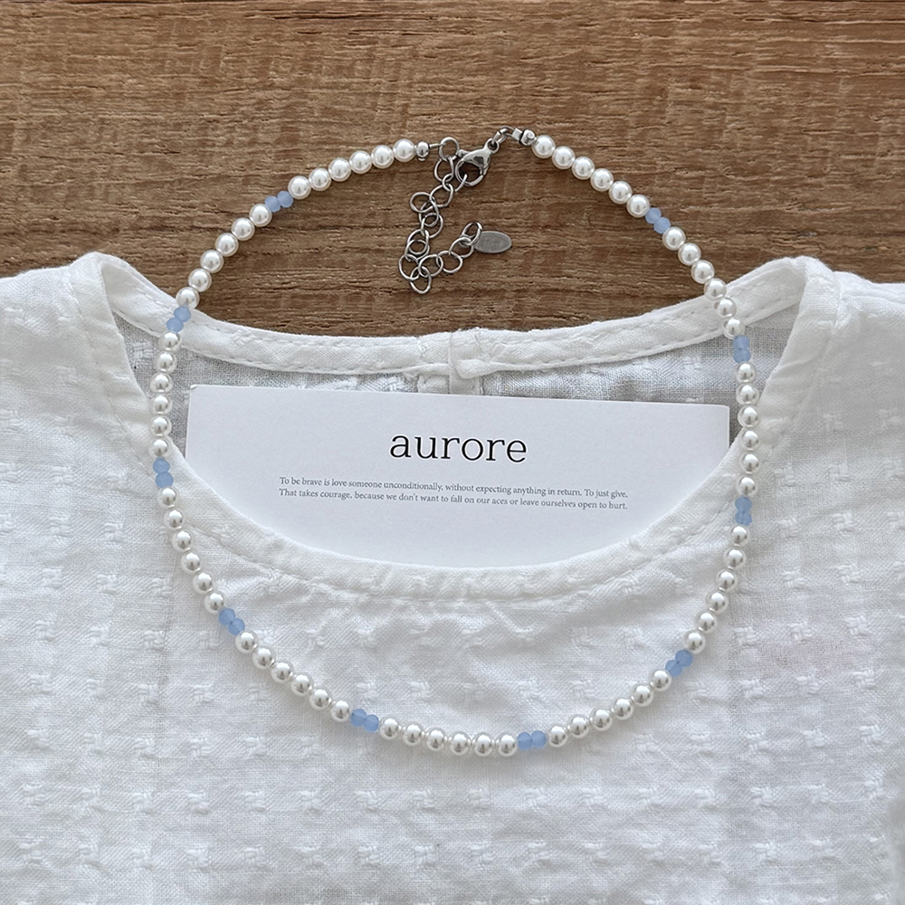 Airy Pearl Necklace 진주목걸이