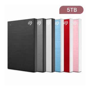 씨게이트 외장하드 5테라 5TB OneTouch USB3.0 휴대용 HDD 대용량 영상 백업 CCTV용 원터치