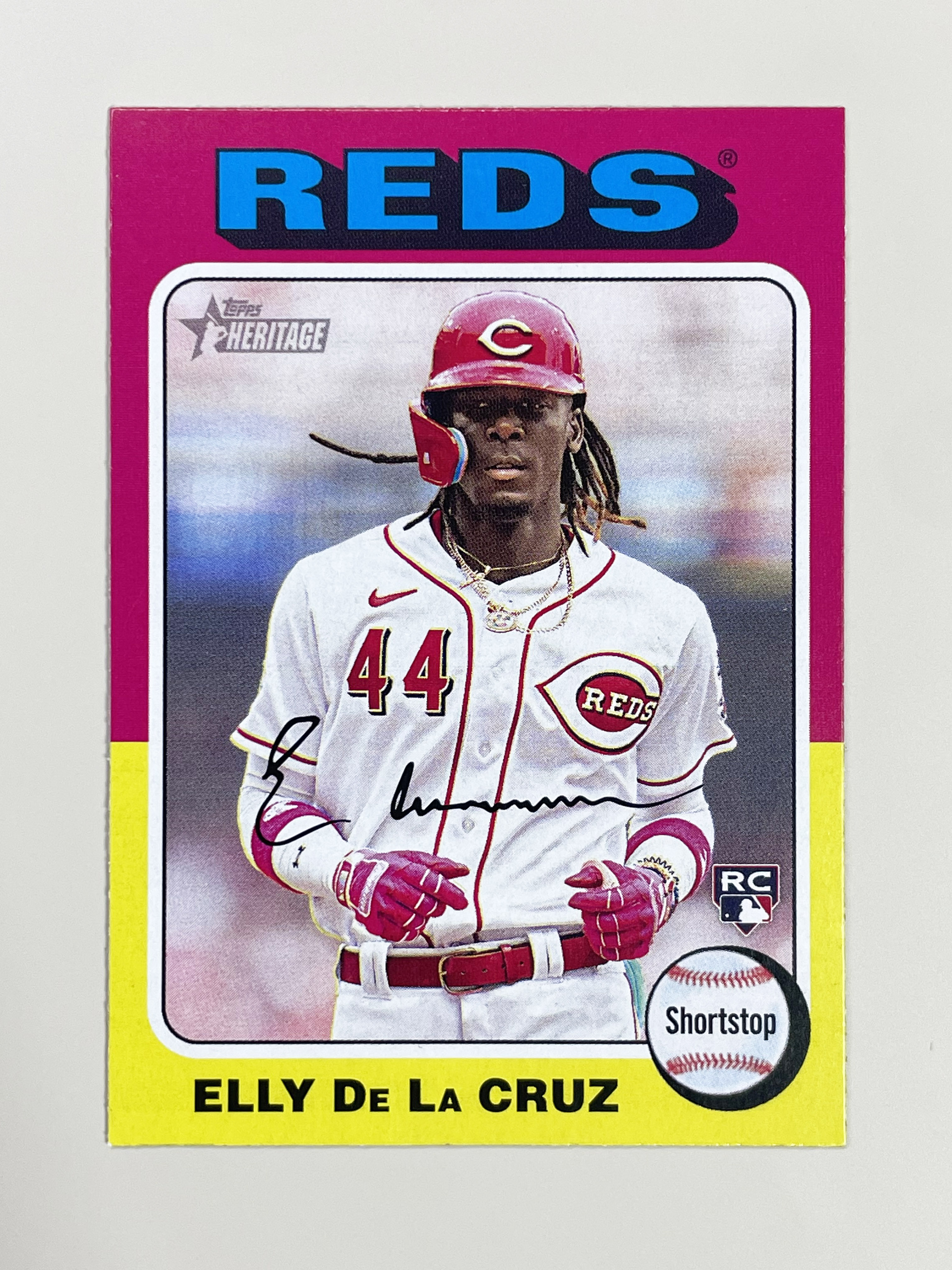 24 Topps Heritage 473 RC 엘리 데 라 크루즈
