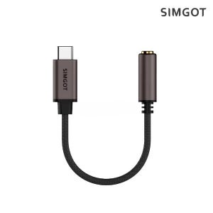 SIMGOT DEW0S 고음질 휴대용 꼬다리 DAC 헤드폰앰프