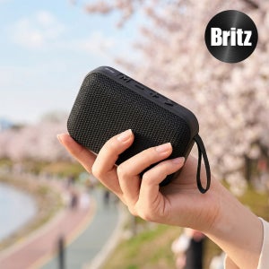 브리츠 미니 블루투스 스피커 소형 패브릭 데스크 인테리어 선물용 BZ-A2