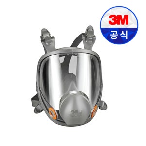 3M 6800 3M6800 전면형마스크방독방진 비상대피용 6099 중농도 화관법(4개) 1box