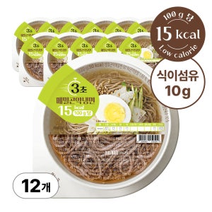 오늘부터 3초 메밀곤약냉면 320g, 12개