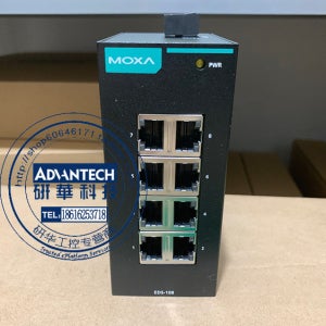 MOXA EDS-108 EDS-108-M-SC 8포트/1광 7전기 산업용 네트워크 스위치 보증 5년