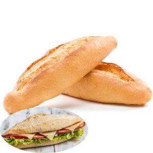 선인 냉동 파베이크 바게트 58g x 3입 샌드위치 식사용 바게뜨 빵, 아이스박스 포장