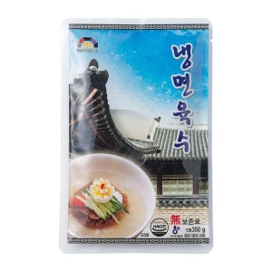 한상가득 신 냉면육수 물냉면 냉동 캠핑요리 간편식 350g, 30개