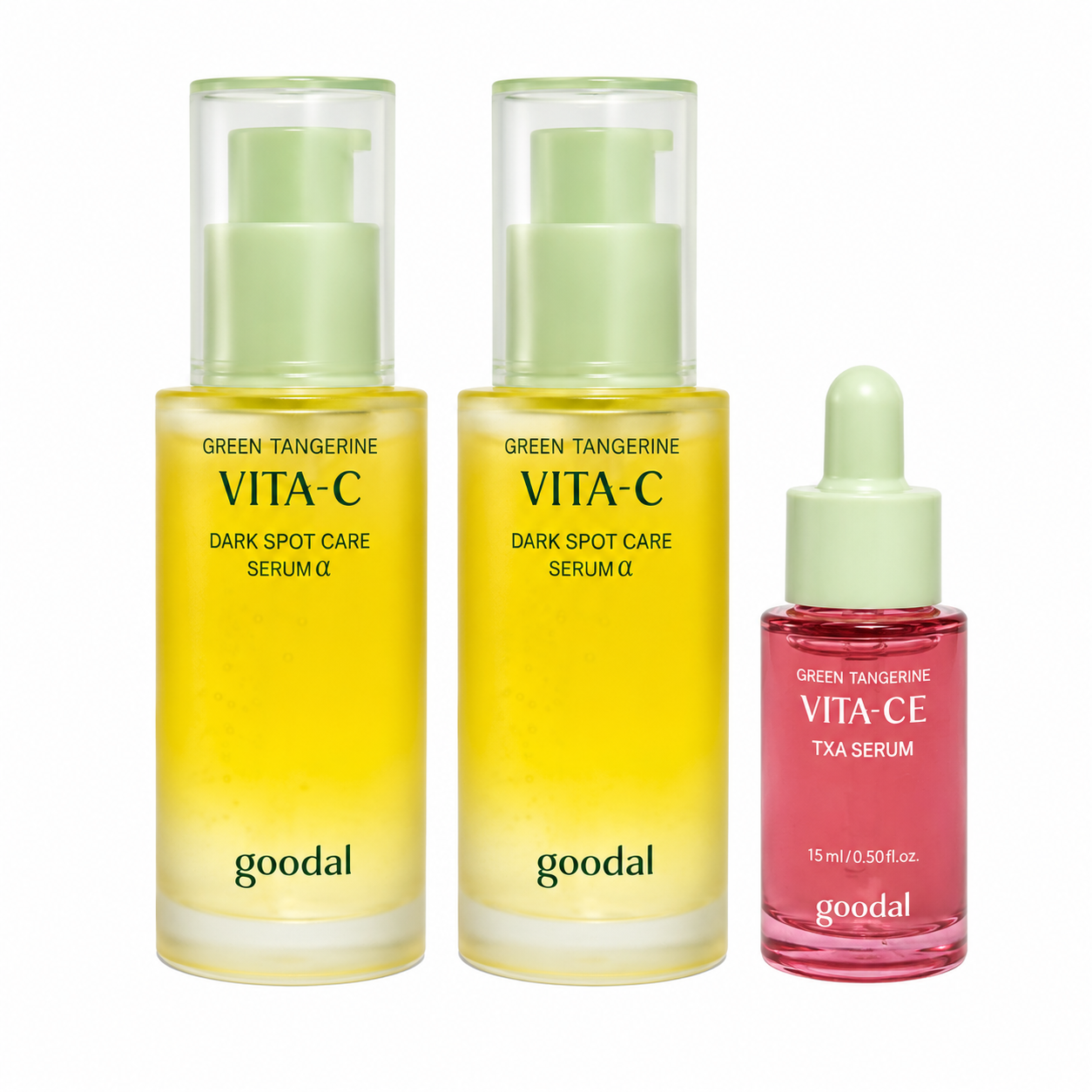 구달 청귤 비타C 잡티케어 비타민C 세럼 50ml+50ml (+TXA세럼 15ml)