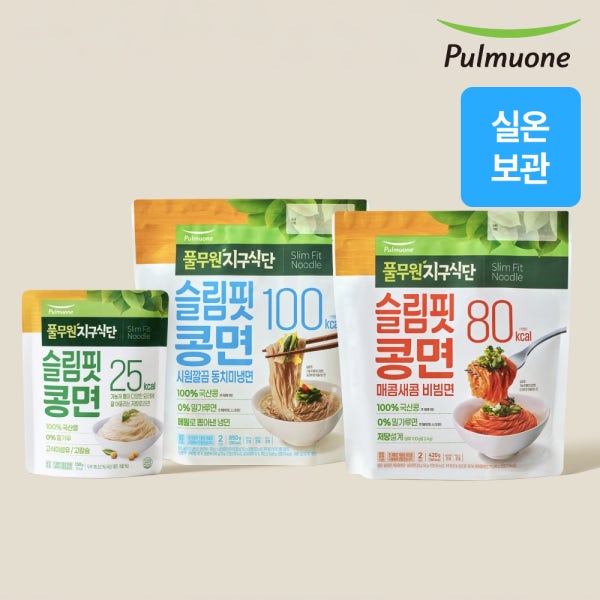 [슈퍼적립]풀무원 지구식단 슬림핏콩면 150gX10개 외