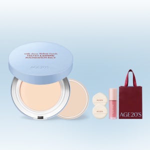 [슈퍼적립]NEW 에이지투웨니스 벨벳 래스팅 파운데이션 팩트 14g 본품+리필 (SPF50+ PA++++)+쇼핑백