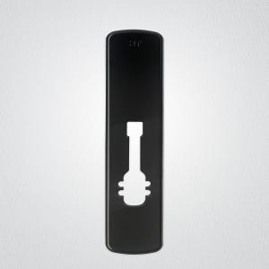 현대HT 도어락 주키형 보강판 블랙(TDL-P2102 전용)