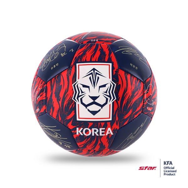 [한정수량] 2026 축구국가대표팀 축구공 사인볼 4호 KFA 국가대표 싸인볼 사인구 SBF020