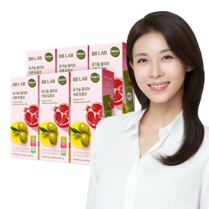 비비랩 유기농 올리브 석류 듀얼샷 10포, 6개