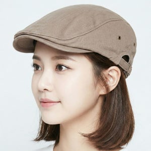 헌팅캡 BASIC 워싱 여름용 중년남성 할아버지 시원한 망사 도리구찌