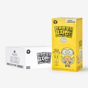 [만전김] 미니언즈 한끼한포 스틱 김자반 10g x 15봉 150g, 20개