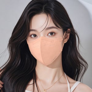 새부리형 숨쉬기편한 여름용 컬러마스크 L(대형), 퍼플, 10개