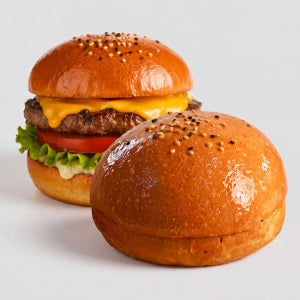 골든레시피 플레인 햄버거번 햄버거빵 55g, 48개입, 1개